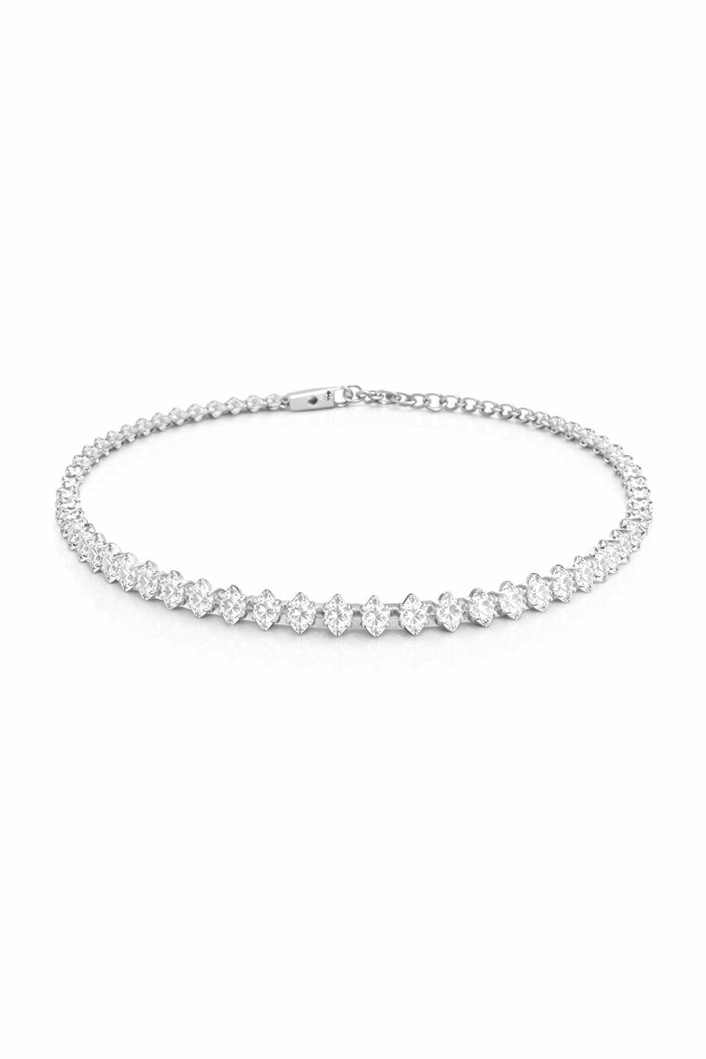 צמיד טניס משובץ זירקונים בסגנון מרקיזה