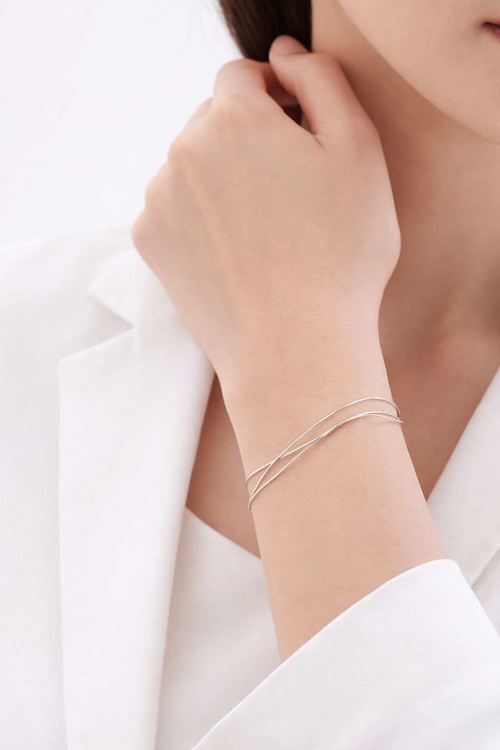 צמיד טריו | כסף סטרלינג 925