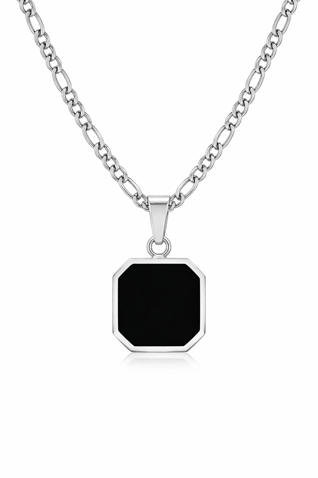 שרשרת תליון גאומטרי | כסף סטרלינג 925