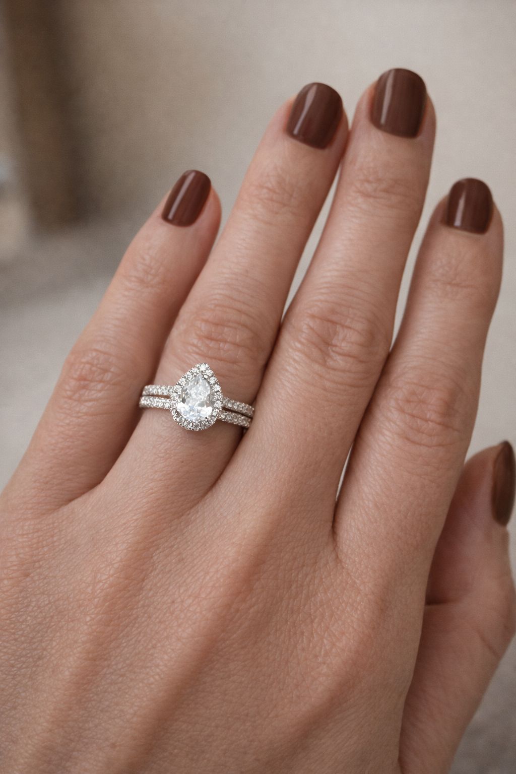 סט טבעות טיפה כפולה | כסף סטרלינג 925